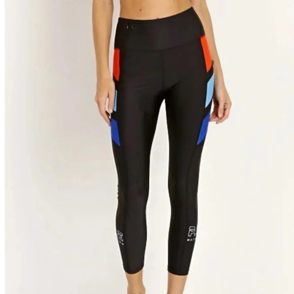 P.E. Nation NWT The Substitute High Rise Colorblock Leggings Plus Size - Picture 1 of 13
